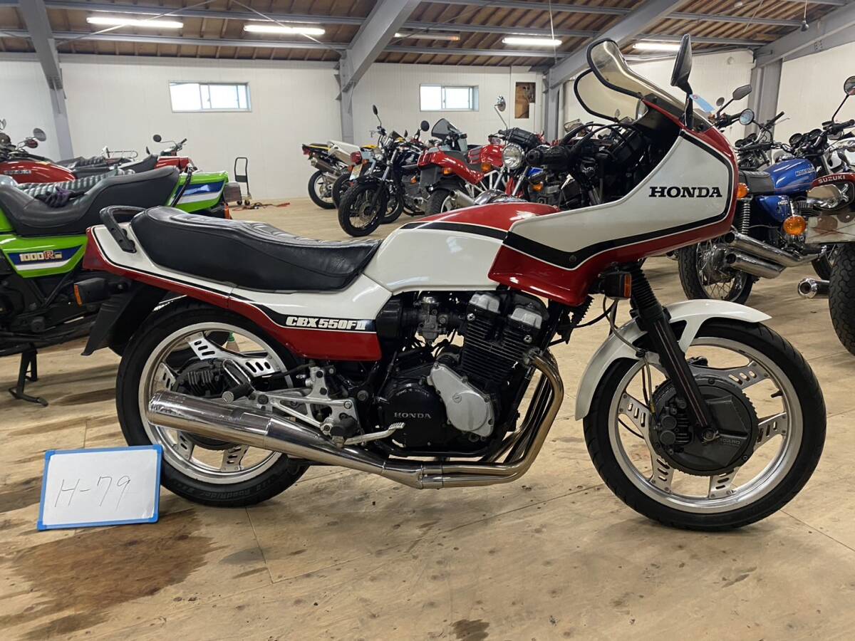 ☆1円スタート☆バイク 絶版車 旧車 旧車會 HONDA ホンダ CBX550 インテグラ 検索ワード CBX400 (H-79)の画像1