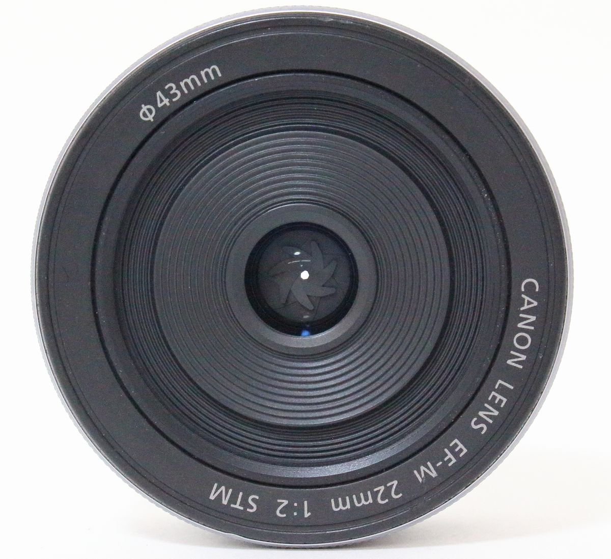 ◇ Canon レンズ EF-M 22mm F2 STM フィルター付き ◇MHD13687 EOS M専用 パンケーキレンズの画像2