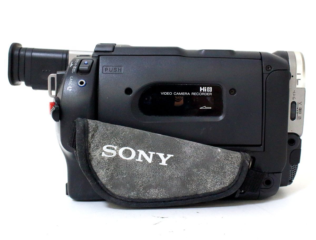 ☆ SONY Hi8 ビデオカメラレコーダー ハンディカム CCD-TRV80 ☆AHB08377の画像7