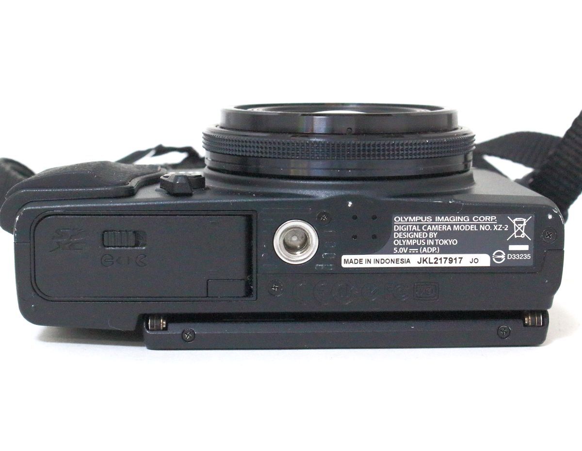◆ OLYMPUS デジタルカメラ STYLUS XZ-2 自動開閉キャップ デジタルファインダー プレミアムグリップ付き ◆NHC09165 スタイラスの画像6