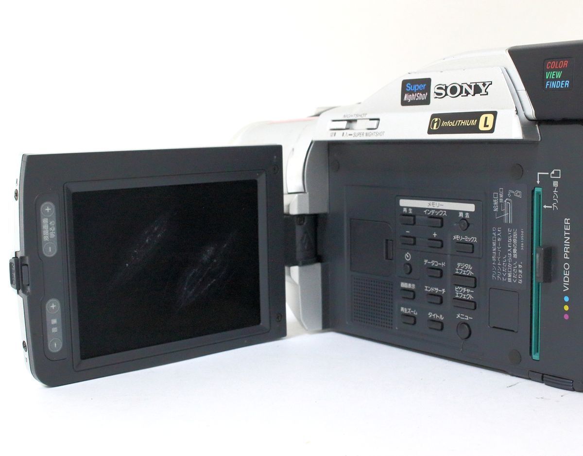 ☆ SONY Digital 8 デジタルビデオカメラレコーダー ハンディカム DCR-TRV820 ☆AHB08376の画像4