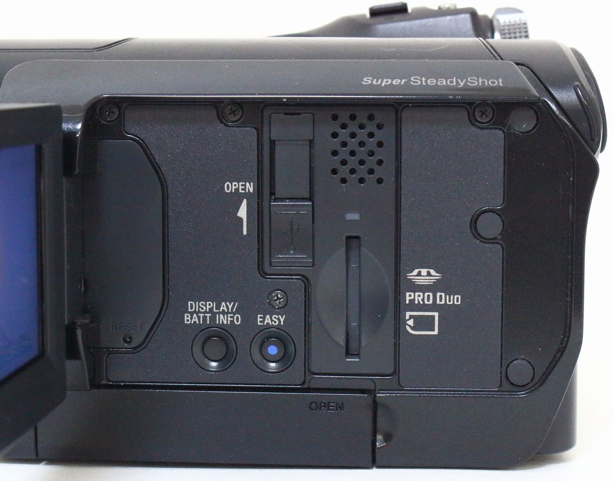 ◆ SONY miniDV デジタルHDビデオカメラレコーダー ハンディカム HDR-HC9 ◆NHC09164 2009年製の画像5
