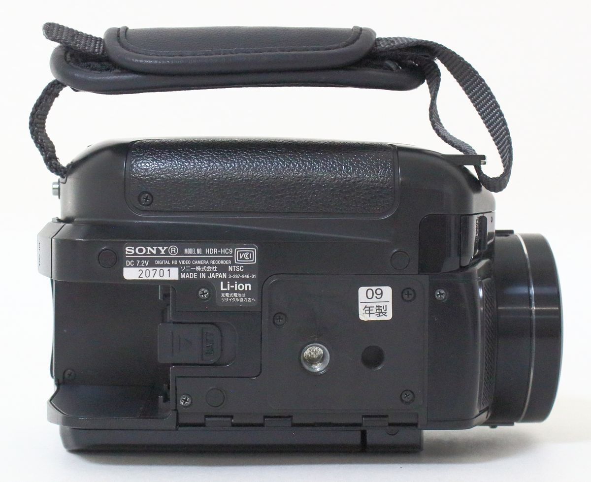 ◆ SONY miniDV デジタルHDビデオカメラレコーダー ハンディカム HDR-HC9 ◆NHC09164 2009年製の画像9