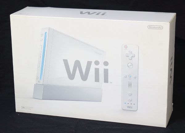 ◆【未使用】 Nintendo Wii 本体 RVL-001 RVL-S-WA シロ ◆NHC09141_画像1