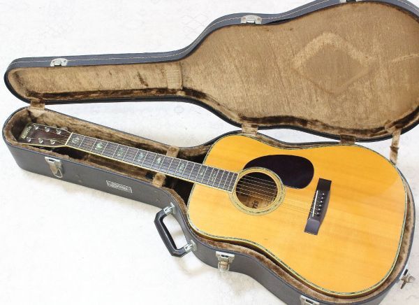 Y◆ Morris アコースティックギター W-45 ハカランダ 1975 【メンテ済み】◆NHC09149 モーリスの画像1