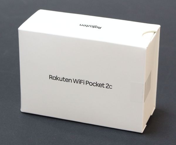 ☆【未使用】 Rakuten WiFi Pocket 2C ZR03M ブラック 楽天モバイル ☆AHB08406 未開封の画像1