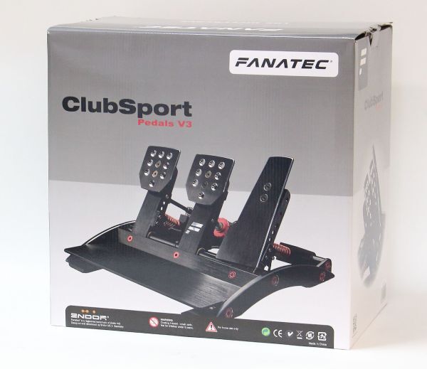 ◇ FANATEC ClubSport Pedals V3 ペダル ◇MHD13659の画像1