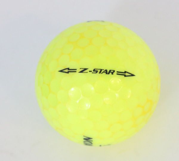 ●【未使用】DUNLOP ゴルフボール SRIXON スリクソン Z STAR 3ダース ●NOE09741 パッションイエロー ダンロップの画像5