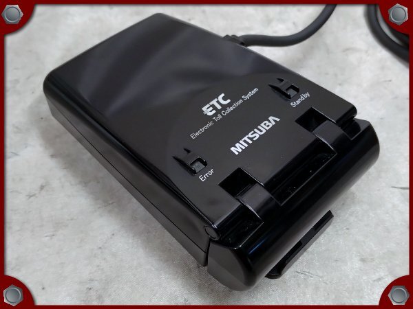 ●中古品●バイク用アンテナ一体型ETC MSC-BE21●通電/カード認識 動作確認済み●ミツバサンコーワ●[S]梱包●bo7541_画像3