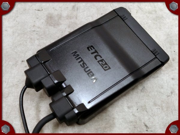 * secondhand goods * for motorcycle GPS installing ETC2.0 on-board device MSC-BE700S* electrification / card awareness operation verification ending * Mitsuba sun ko-wa*[S] packing *bo7703