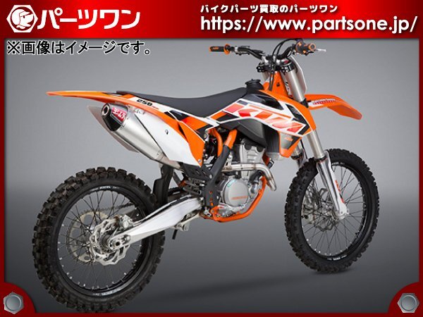 ●新品●KTM 250SX-F(16-18)用 ヨシムラ RS-4 レーシングサイクロン カーボンエンド フルエキゾーストマフラー TT●[L]梱包●51214_画像1