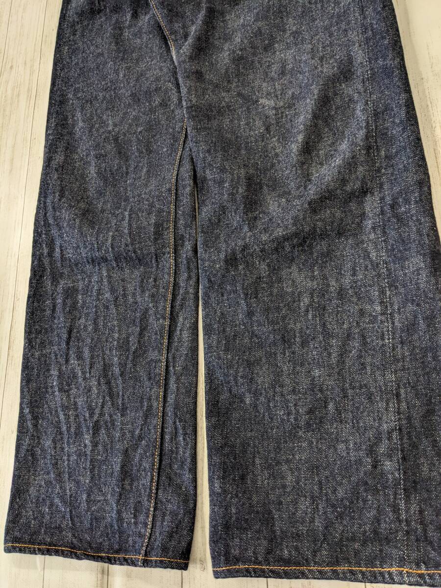 TCB jeans/TCBジーンズ50's jeans/XXモデルワンウォッシュ/インディゴデニムパンツ/美品/SIZE32/セルビッチ/隠しリベット/Vステッチ/美品_画像4