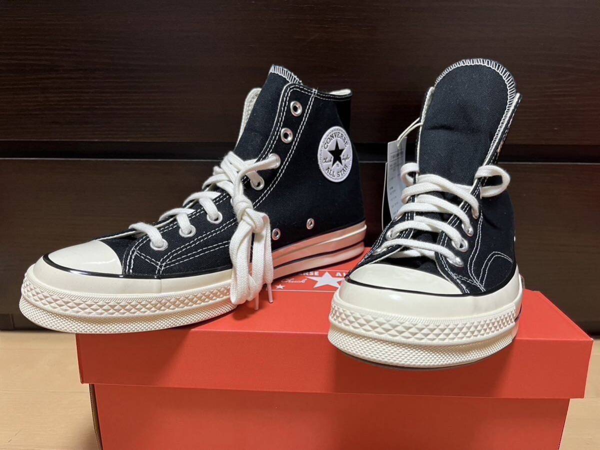 限定品　converse コンバース　チャックテイラーct70ブラック　Black28cm_画像2