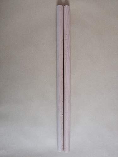 丸棒材 米ヒバ 丸棒 欅 丸棒 欅の丸棒 直径18MM 長さ40CM 木材 棒木 DIYモデル、芸術、工芸品のため マイバチ用 2_画像5