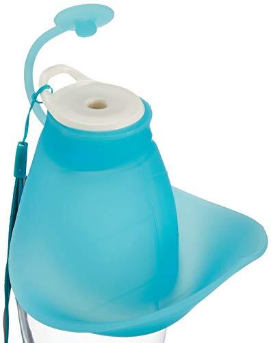 petio(Petio) портативный вода бутылка leaf голубой для домашних животных 