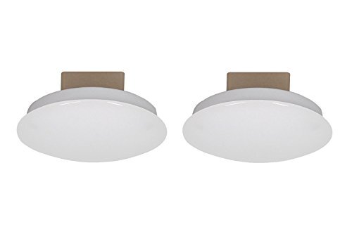 スワン電器 薄型LEDミニシーリングライト 昼白色相当 2個セット 日本製 YCE-550_画像1