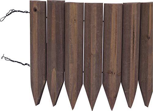 taka show flower . fence garden edge Brown 20X100cm wood TKR-28N