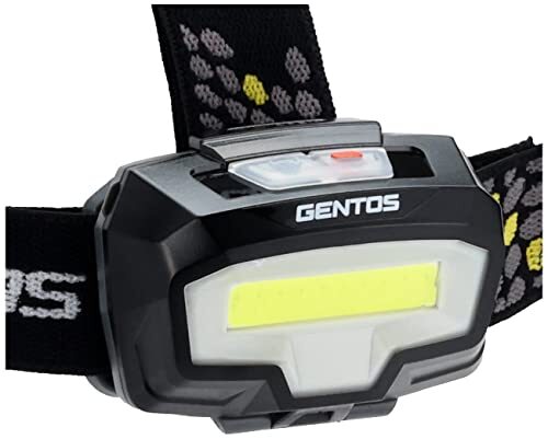 GENTOS(ジェントス) LED ヘッドライト 明るさ400ルーメン/実用点灯3時間/COB(発光面)LED/2色(白&赤)の画像6