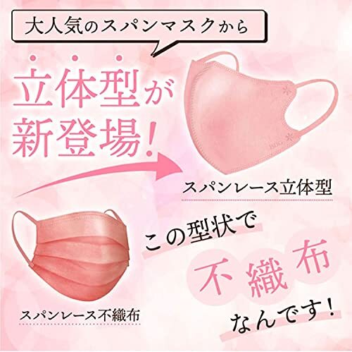 医食同源ドットコム iSDG 90枚 30枚入x3箱 立体型スパンレース不織布カラーマスク SPUN MASK