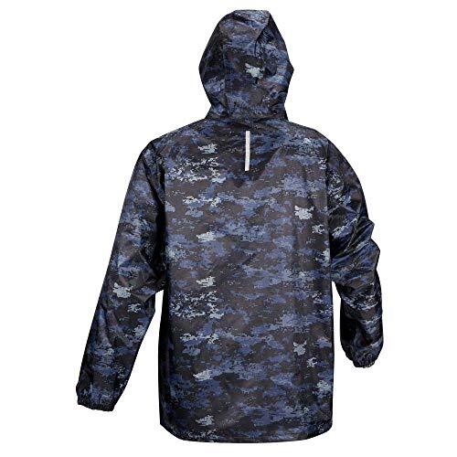  document rainsuit top and bottom collection total reverse side mesh attaching ti fender do rainsuit EXteji camouflage -ju3L