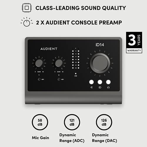 Audient audient [iD14mkII]10in/6out USB3.0 correspondence audio * interface domestic regular goods 