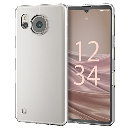 エレコム AQUOS sense7 SH-53C | SHG10 ケース カバー ハードケース 極薄 1mm ハードコート