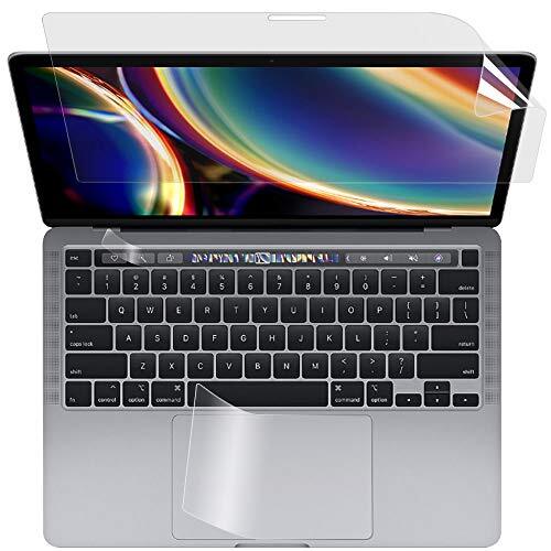 3点セット MacBook Pro 13 インチ 2020 / 2022 液晶保護フィルム タッチバー トラックパッ_画像1