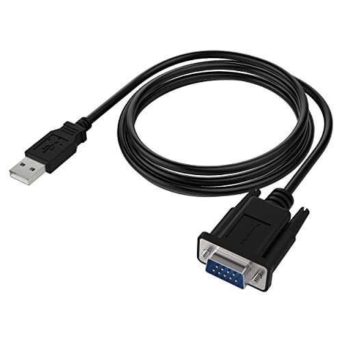 Sabrent USB 2.0をシリアル(9ピン) DB-9 RS-232 変換ケーブル 1.8ｍ FTDIチップセット (C_画像1