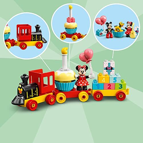 レゴ(LEGO) デュプロ ミッキーとミニーのバースデーパレード 10941 おもちゃ ブロック プレゼント幼児 赤ちゃん 電車_画像5