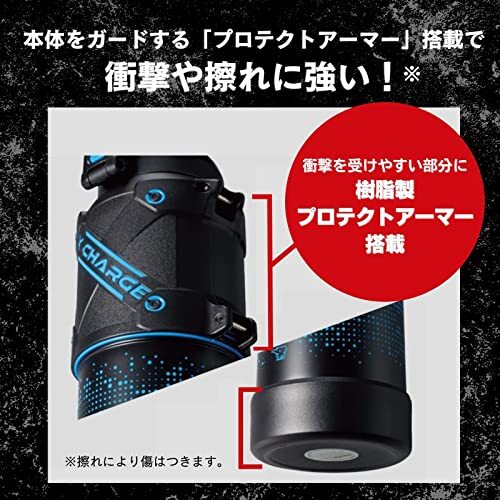 象印 (ZOJIRUSHI) 水筒 直飲み スポーツタイプ ステンレスクールボトル シームレス 1.5L ライムブラック SD-H_画像3