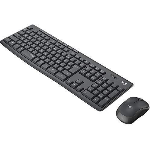  Logicool wireless mouse keyboard set MK295GP quiet sound waterproof wireless USB connection Unifying non-correspondence MK295