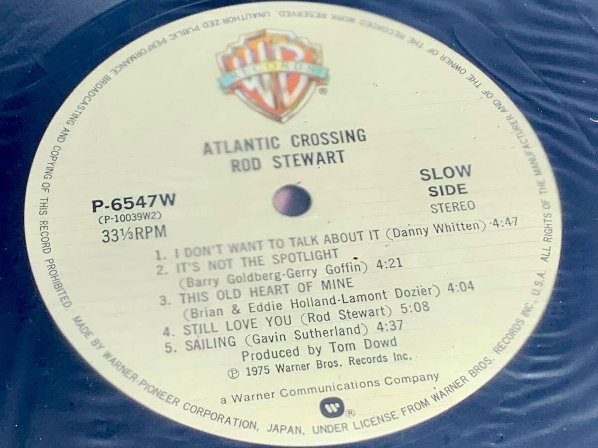 ナイト・オン・ザ・タウン Rod Stewart ロッド・スチュワート レコード、Atlantic crossing…etcの画像7