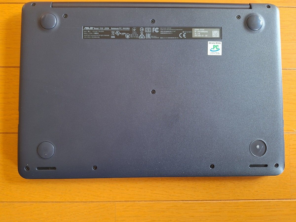 ASUS VivoBook L203N ノートパソコン 11.6インチ