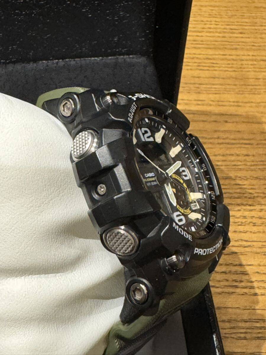 カシオ G-SHOCK 腕時計 マッドマスター GG-1000-1A3JF MASTER OF G MUDMASTER 方位磁針 温度計の画像4