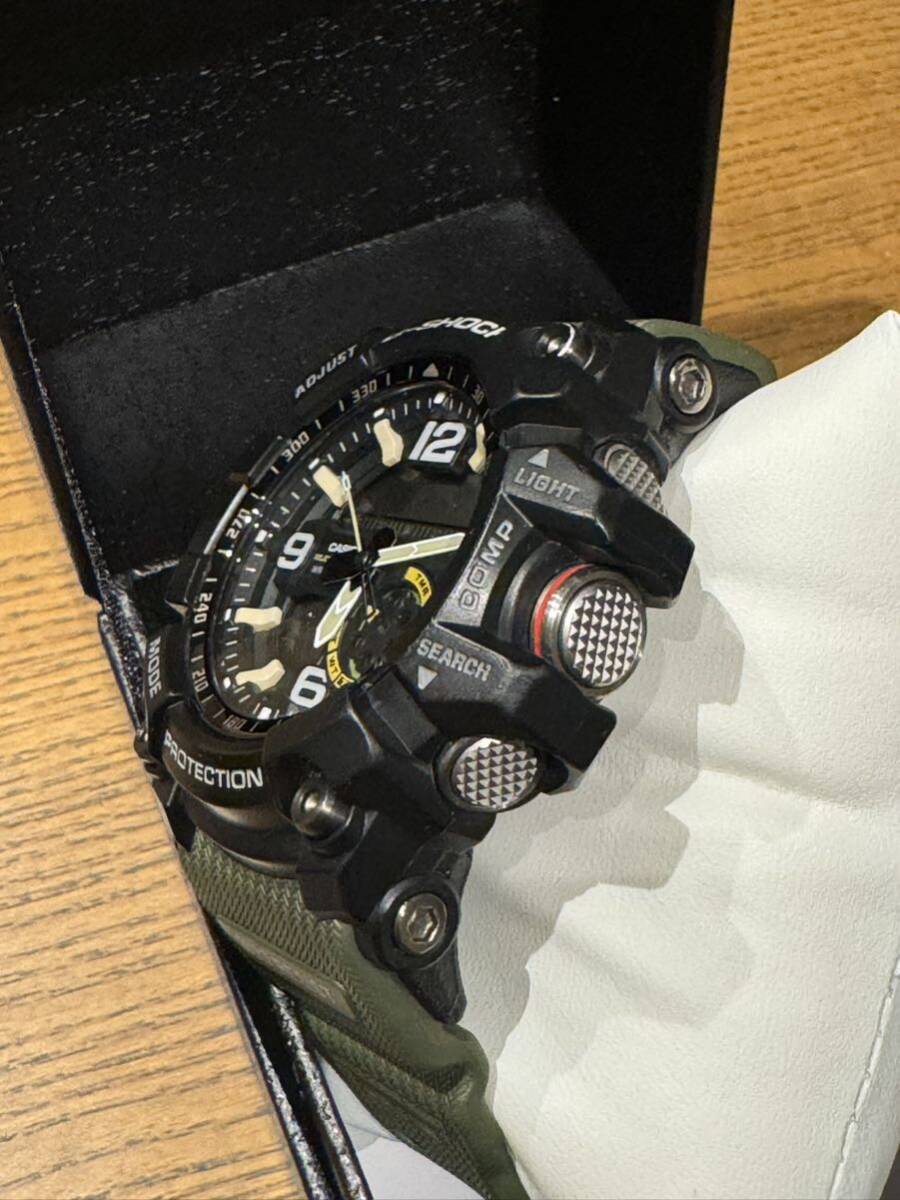 カシオ G-SHOCK 腕時計 マッドマスター GG-1000-1A3JF MASTER OF G MUDMASTER 方位磁針 温度計の画像3