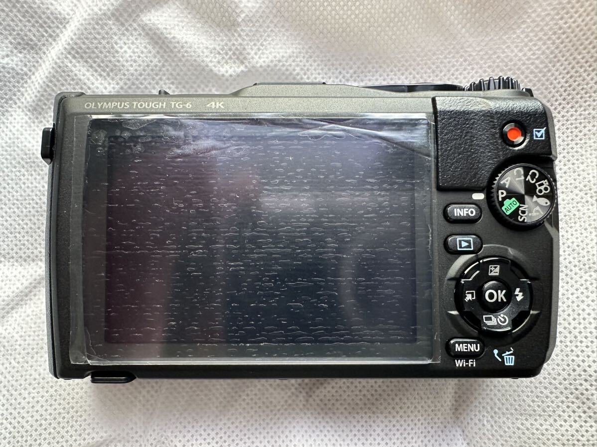 OLYMPUS Tough TG-6 BLACK （ブラック）未使用品 LG-1(中古品箱無し)_画像4