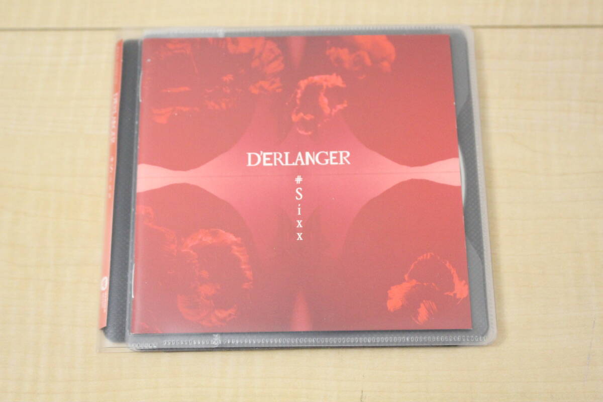 D'ERLANGER / #Sixx 初回盤 CD+DVD 元ケース無し メディアパス収納