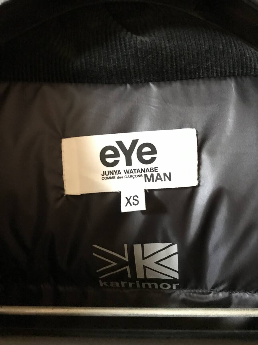 eYe JUNYA WATANABE MAN karrimor ダウンブルゾン　XSサイズ　美品 　ジュンヤマン　カリマー　コムデギャルソン_画像9