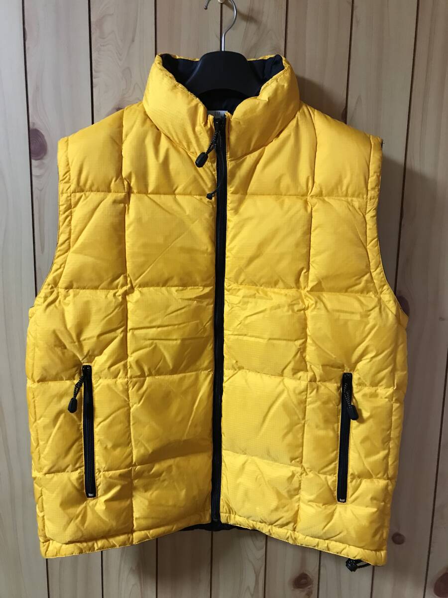 GAP Gap nylon down vest L size used yellow 