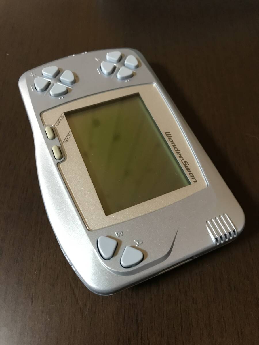 ワンダースワン 本体 中古 WonderSwan バンダイ WS ブルーメタリックの画像6