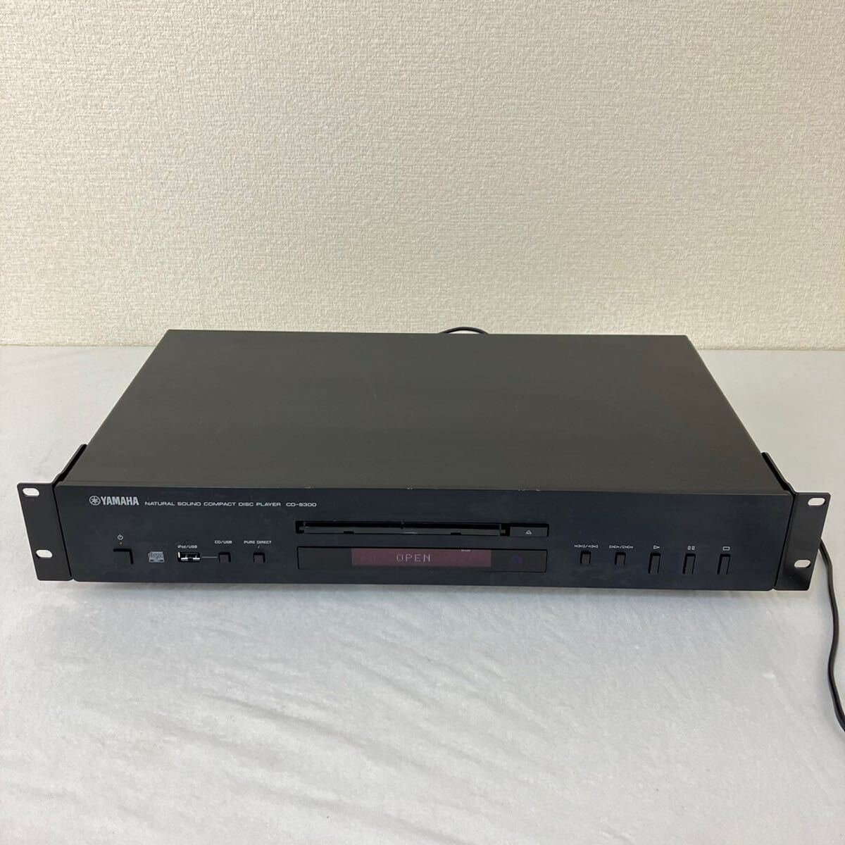 YAMAHA ヤマハ NATURAL SOUND COMPACT DISC PLAYER CD-S300 CDプレーヤー_画像2
