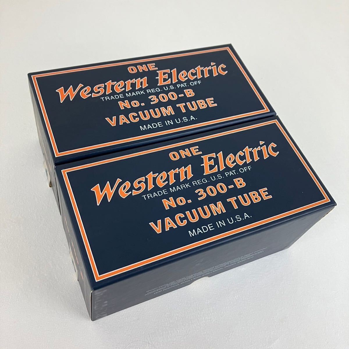 真空管 Western Electric ウエスタン エレクトリック 300-B 300B ペア VACUUM TUBEの画像1