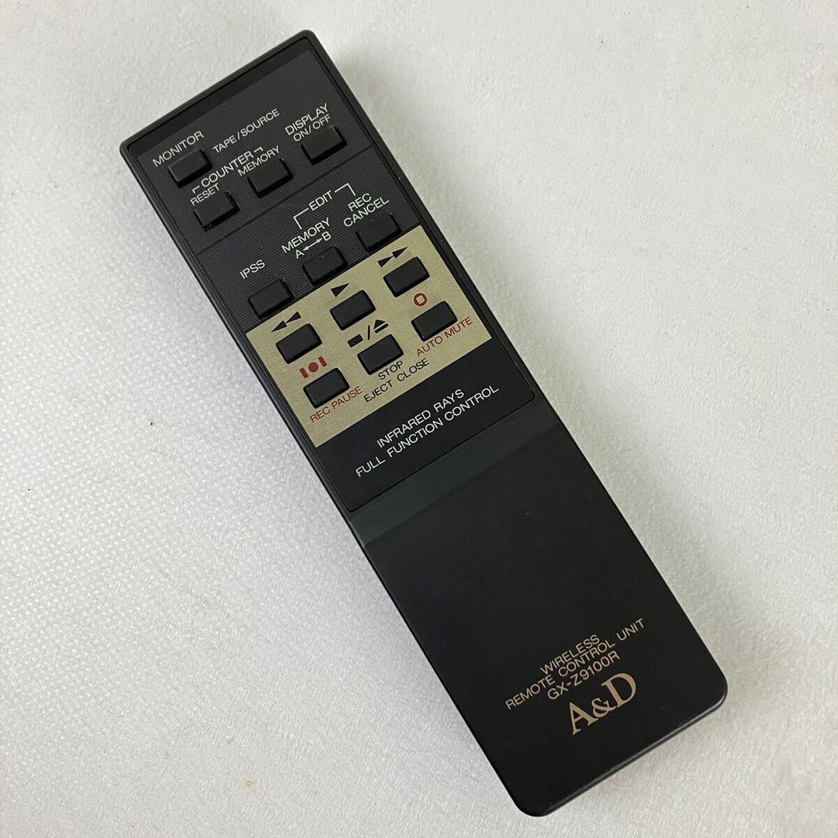 A&D GX-Z9100R cassette deck remote control original cassette deck for cassette deck for remote control 