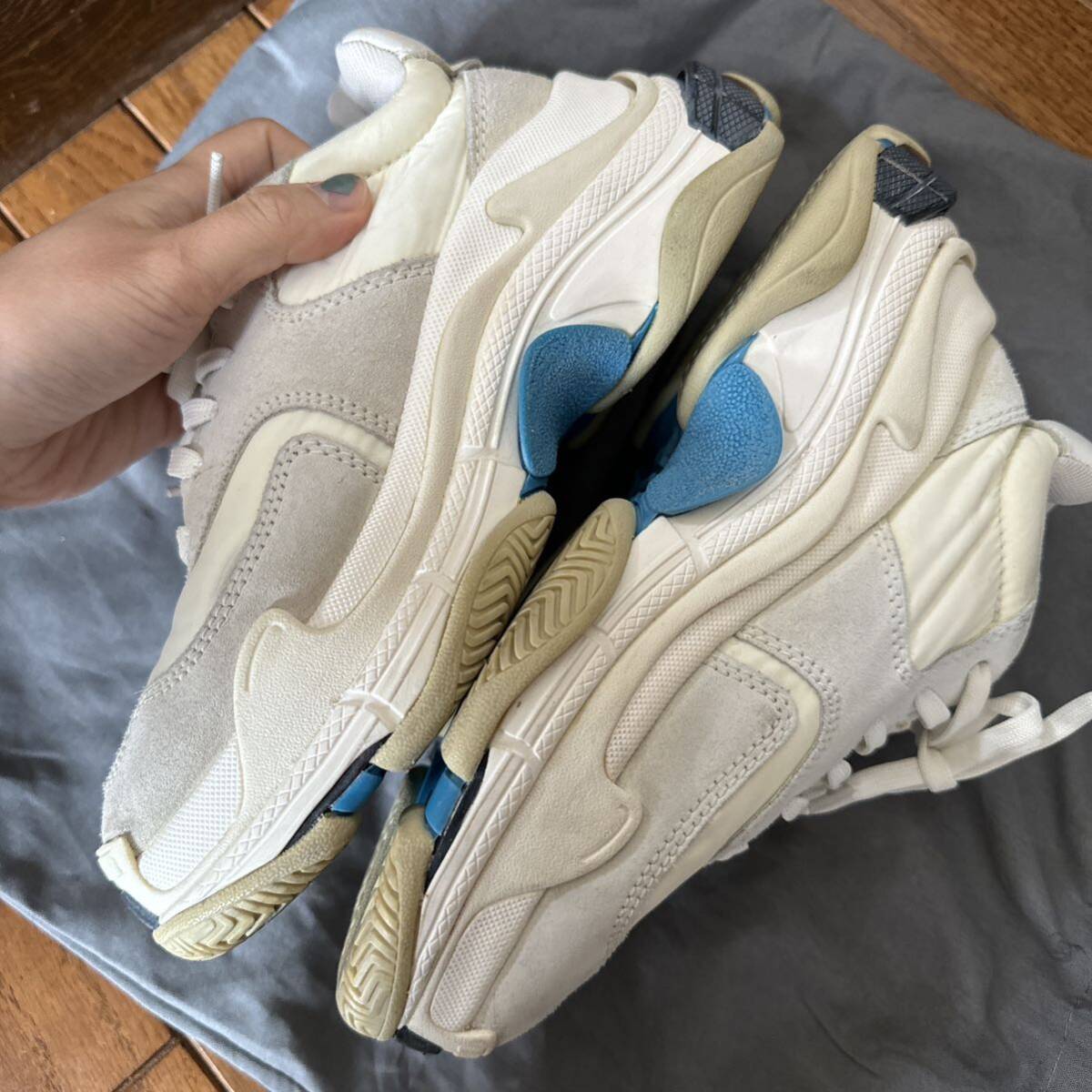  Balenciaga спортивные туфли Triple s