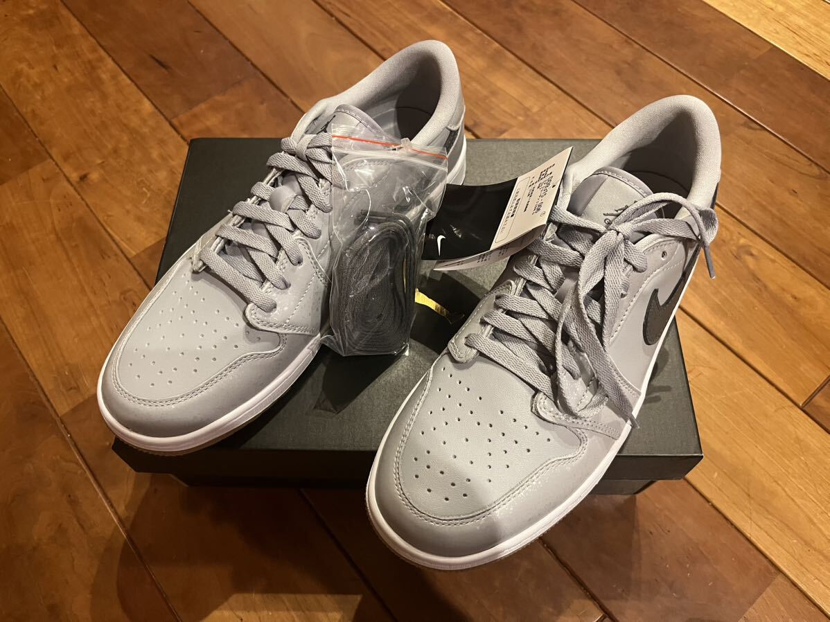Nike Air Jordan 1 Low Golf ウルフグレー 28.0cm