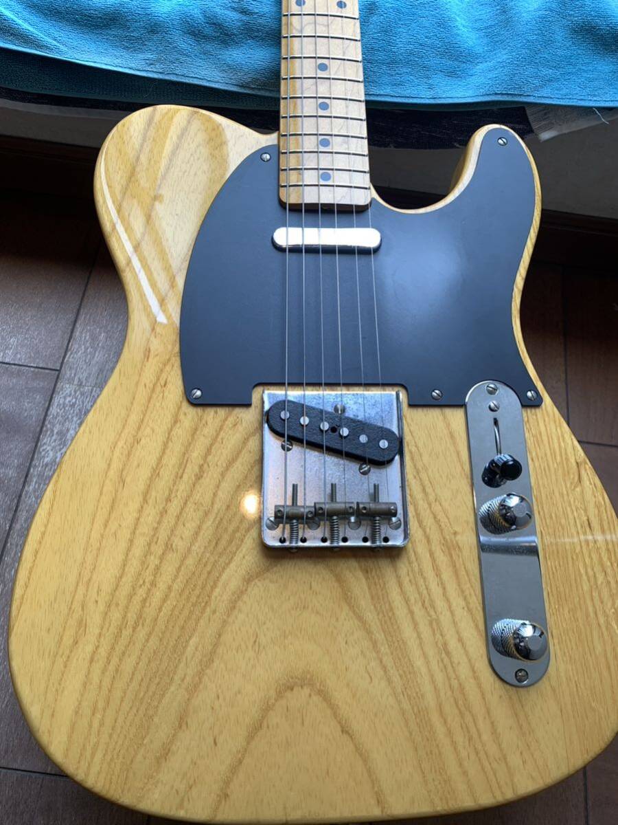 Fender JapanTL52-80TX VNT 90年台 テキサススペシャル アッシュ材 マイナスネジ使用 希少の画像4