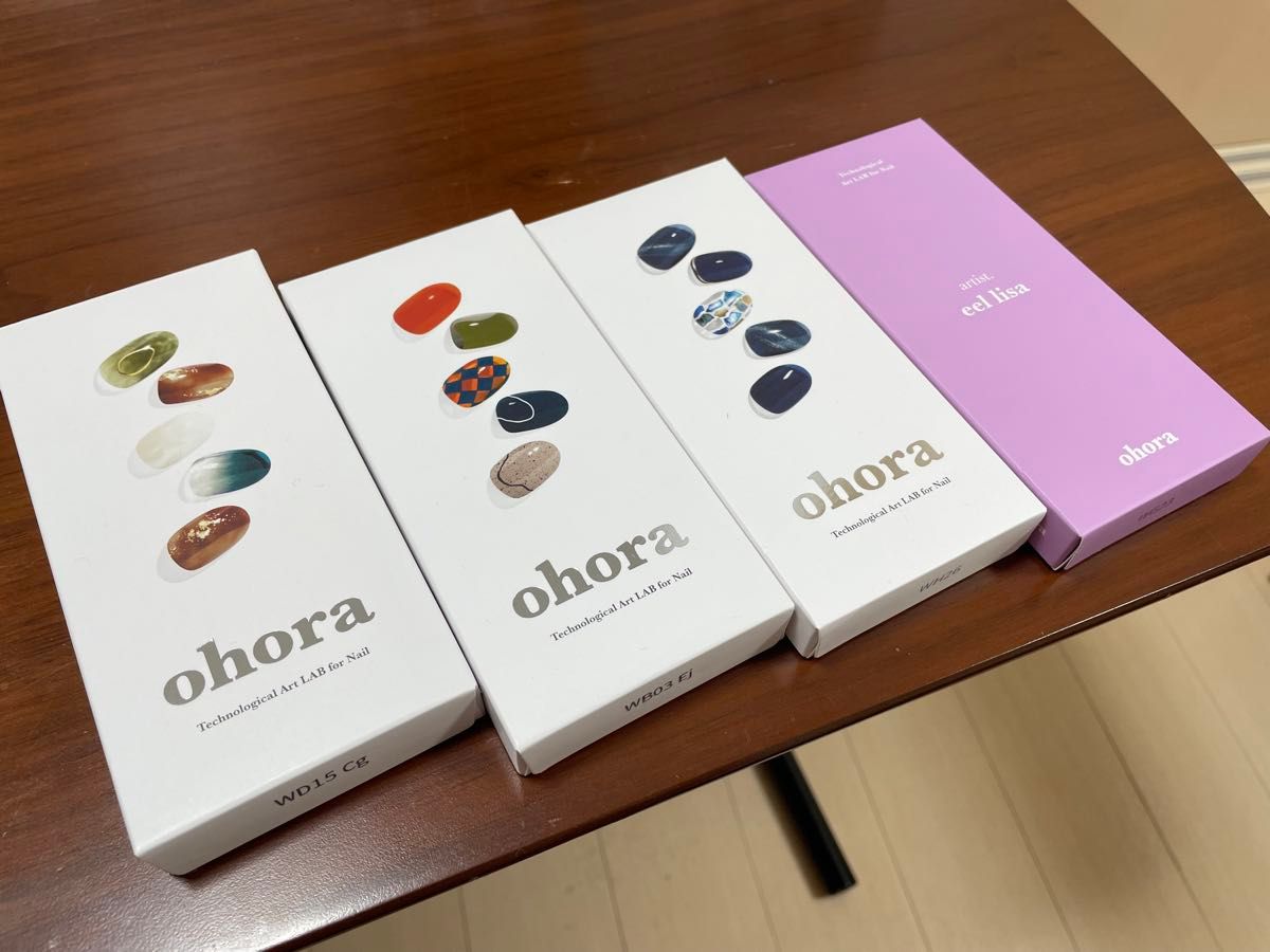 オホーラ 新品未使用5点ほかまとめ売りセット【おまけ付】ohora ジェルネイル ネイルシール セット