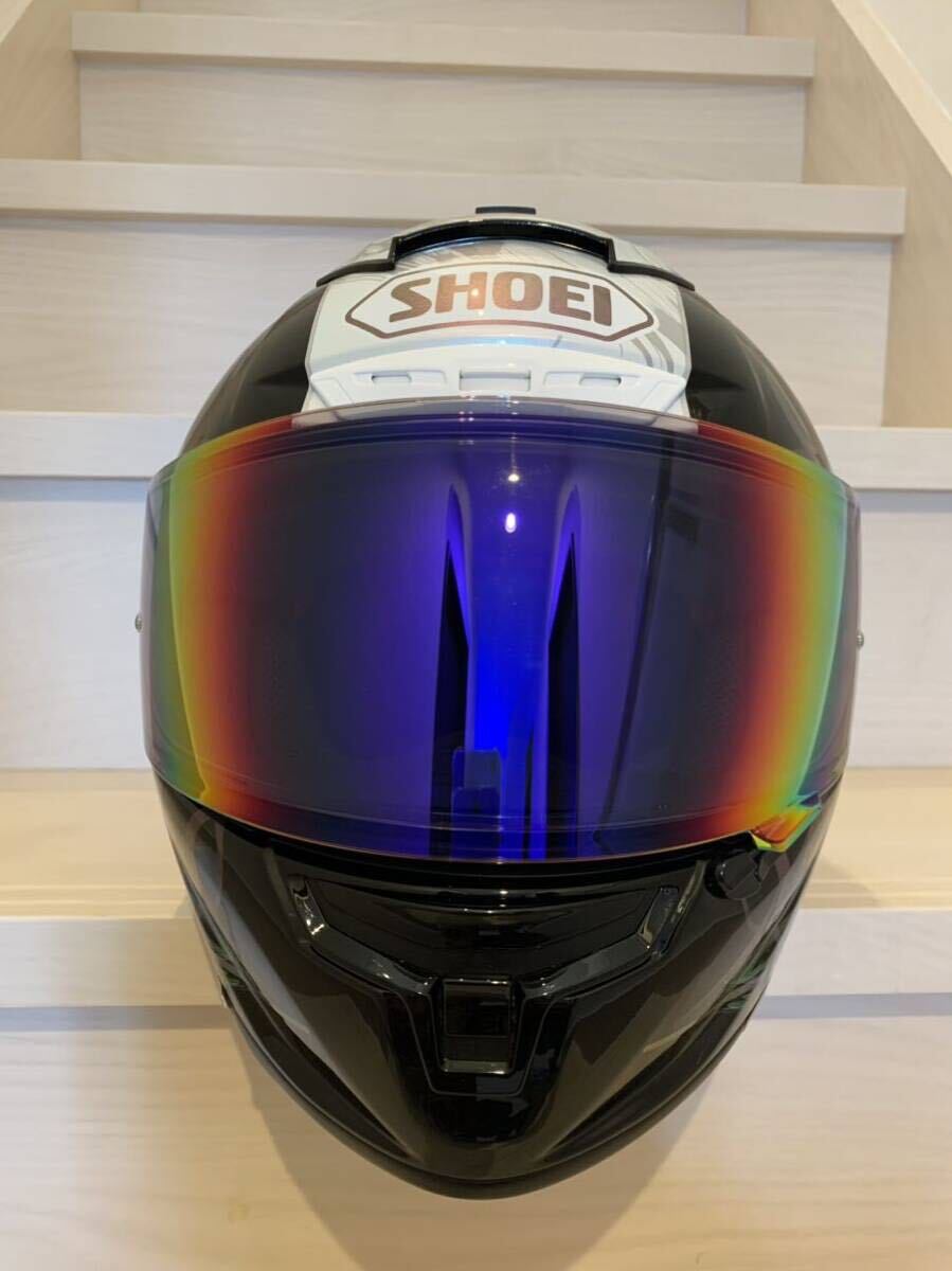 美品 SHOEI ショウエイ X-fourteen X-14 クジャク KUJAKU XLサイズ_画像9