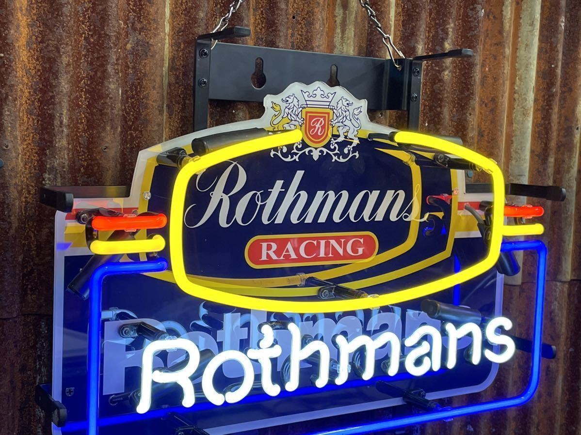  Rothmans neon автограф освещение электрический RVF NC VFR NSR Racer копия CBR старый машина Showa гараж Porsche NS NS250R магазин неоновая трубка машина 