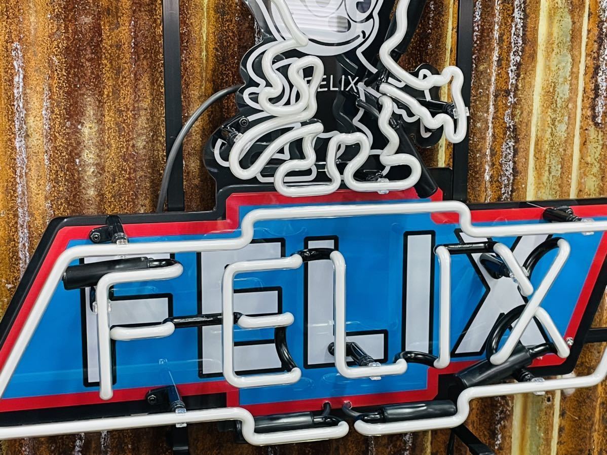 フィリックス Felix ネオン 看板 シボレー ローライダー インパラ アメリカン雑貨 アメキャラ ガレージ ホットロッド USDM 北米 ベルエアの画像8